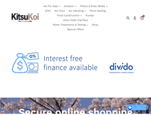 Tablet Screenshot of kitsukoi.co.uk